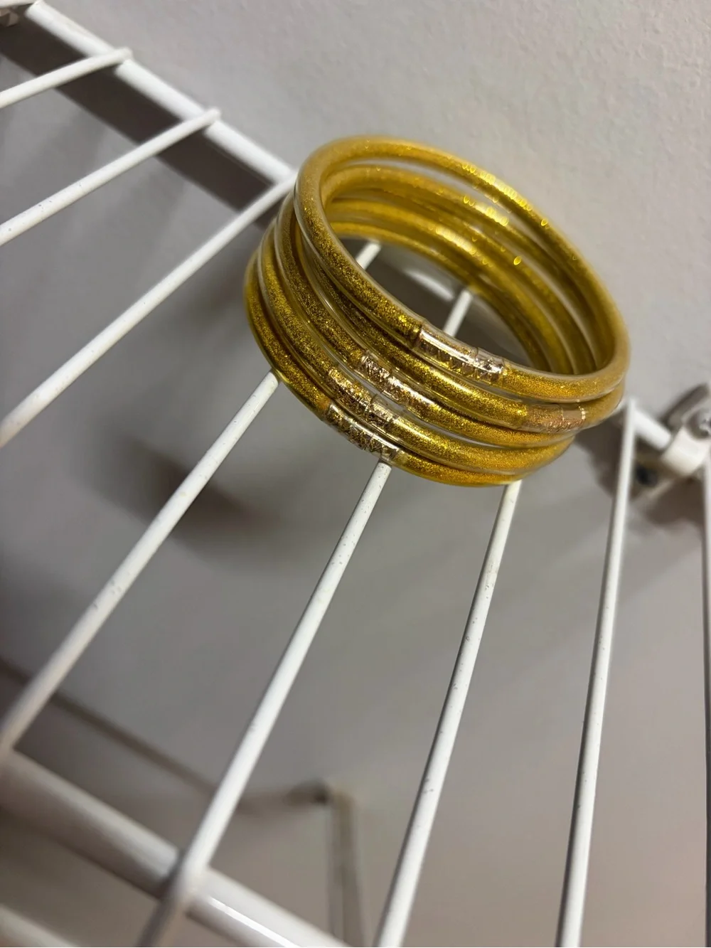 Gold Multi-Band Women's Bracelet - Sleek Layered Design